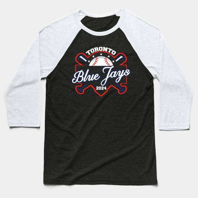 Blue Jays Baseball Baseball T-Shirt by CovpaTees